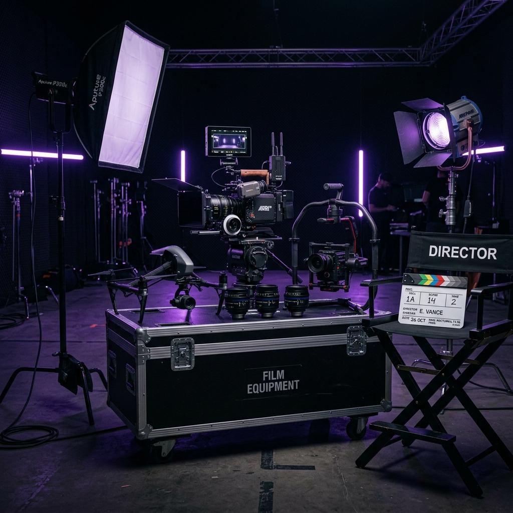 MEDIOTICK Commercial Film Production Studio Set
